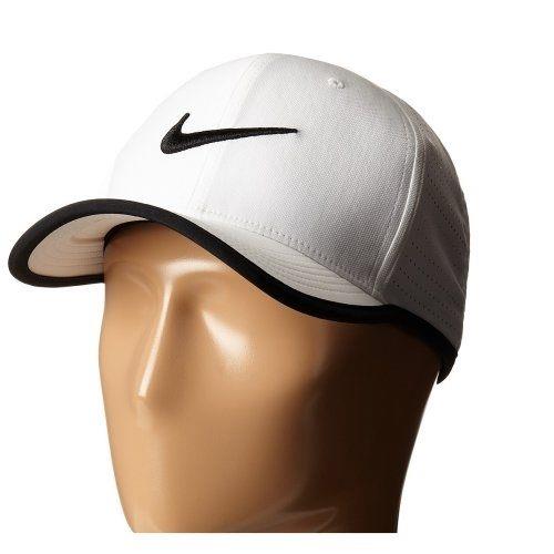 Nike 2018男時尚Vapor 99白色休閒運動帽子 