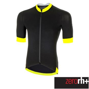 ZeroRH+ 義大利 Vortice AirX 男仕專業競賽自行車衣(黑/螢光黃) ECU0406_R91