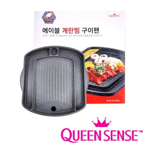 韓國 QUEENSENSE 韓式方形不沾烘蛋烤盤 (36×35cm含把手)