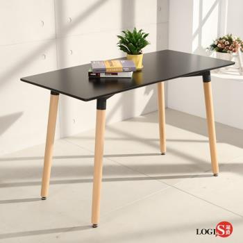 LOGIS邏爵 自然簡約北歐寬60cm餐桌 長桌 工作桌 書桌 休閒桌 T12060B