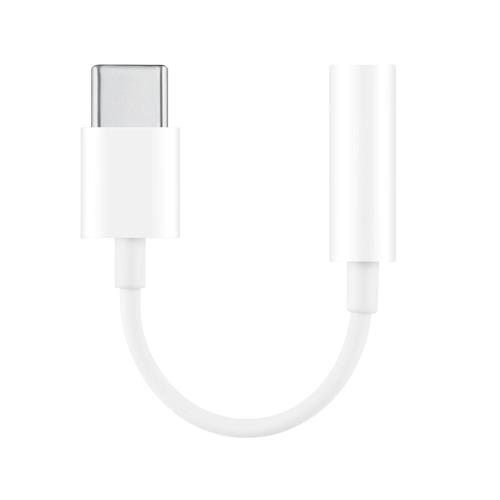 HUAWEI華為 原廠 Type-C to 3.5mm 耳機插孔轉接器 CM20 - 9cm (密封袋裝)