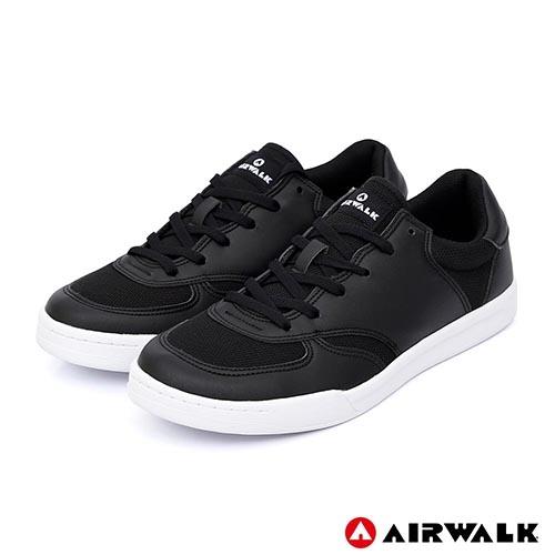 【AIRWALK】輕騎兵休閒滑板鞋(男)-黑色