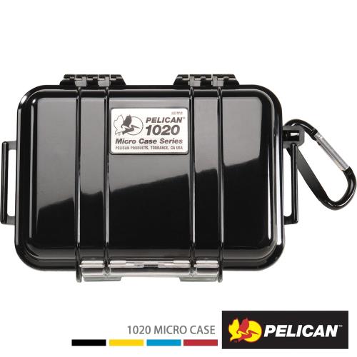 美國 PELICAN 1020 MicroCase 微型防水氣密箱-(黑)