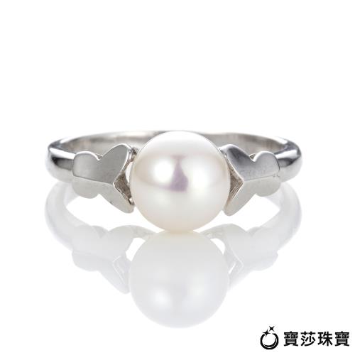 BaoSha【寳莎珠寶】DD 花中蝶珍珠14K戒指