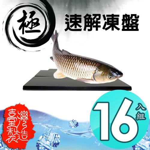 84x118cm 排水槽設計自然急速解凍盤 十六入組 金德恩
