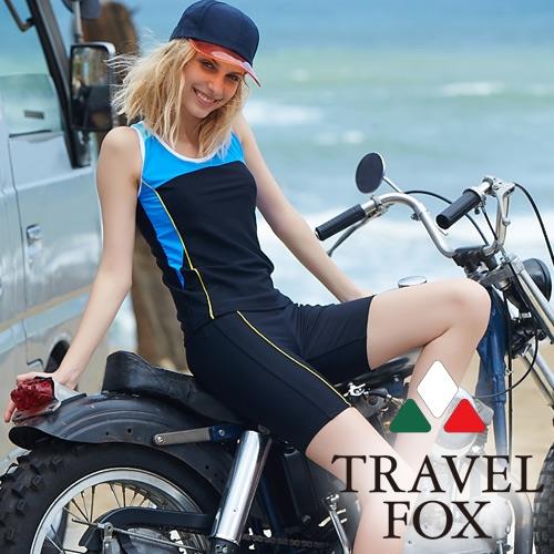 旅狐TRAVEL FOX  大女長版二件式泳衣-加大碼C18708