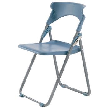 傢俱屋 羅拉特中信局塑鋼摺合椅 藍