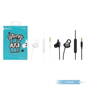 榮耀honor AM16 原廠盒裝 入耳式線控心晴耳機 3.5mm (黑色/白色)