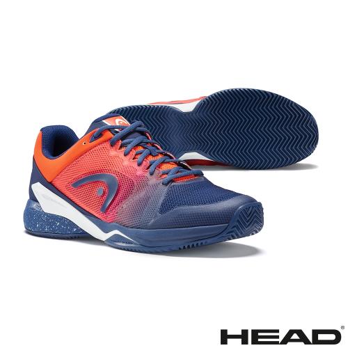 HEAD REVOLT PRO 2.5 男網球鞋 (紅土場地) 273018 藍/火焰橘