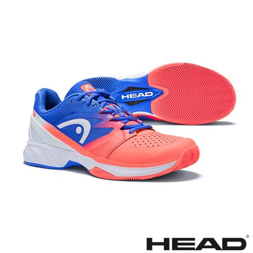 HEAD SPRINT PRO 2.0 女款網球鞋(紅土場地) /休閒鞋/運動鞋 -水手藍/珊瑚紅 274118