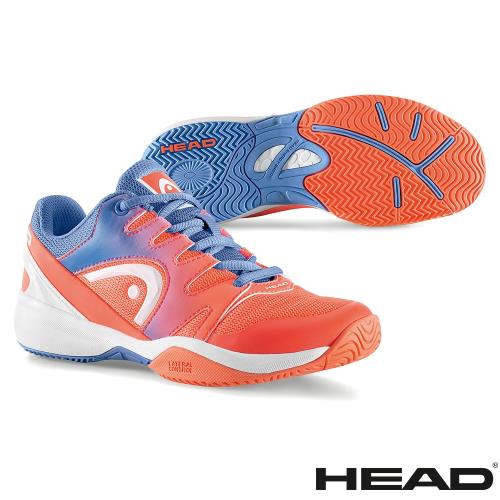 HEAD  SPRINT 2.0 JUNIOR 兒童網球鞋/運動鞋/休閒鞋-珊瑚紅/水手藍 275128