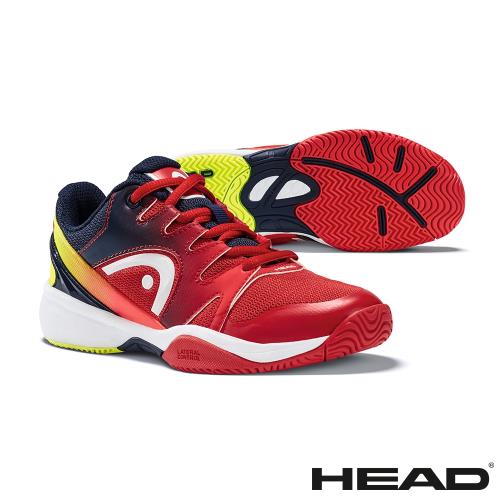 HEAD  SPRINT 2.0 JUNIOR 兒童網球鞋/運動鞋/休閒鞋-紅/鳶尾黑 275108