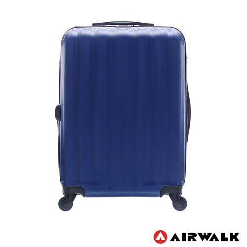 AIRWALK - 海岸線系列 BoBo經濟款ABS硬殼拉鍊24吋行李箱-共3色