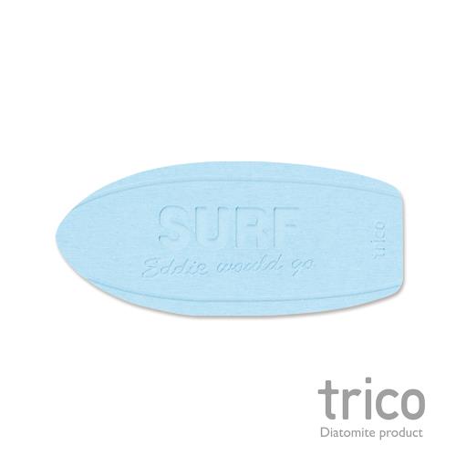 日本Trico SUMMER SURF速乾珪藻土杯墊 餐墊(藍)