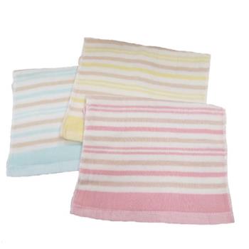 【台灣興隆毛巾】麥克橫紋款紗布童巾(小毛巾) 6條童巾組