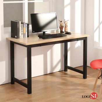 LOGIS邏爵 極簡工業風黑腳桌 工作桌 長桌 電腦桌 辦公桌 LS-612B