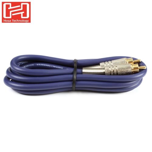 美國Hosa Technology音源線DRA-502(將S/PDIF RCA輸出轉成S/PDIF RCA輸入音訊線;長200公分即2公尺)