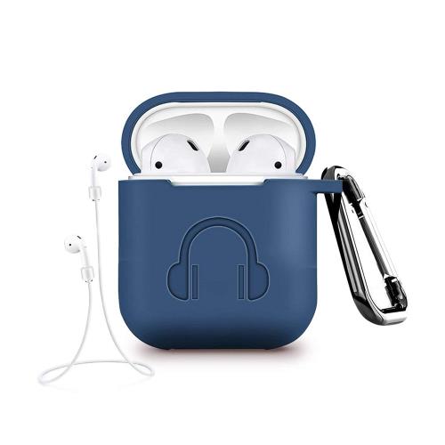 Apple AirPods 藍芽耳機亮彩保護套