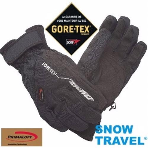 【SNOW TRAVEL】AR-62黑色/德國頂級GORE-TEX+PRIMALOFT防水防寒專業手套