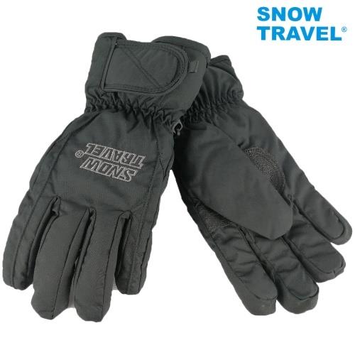 【SNOW TRAVEL】AR-ONE黑L號 英國TPU防水套+白鵝羽絨700fill防水保暖滑雪手套