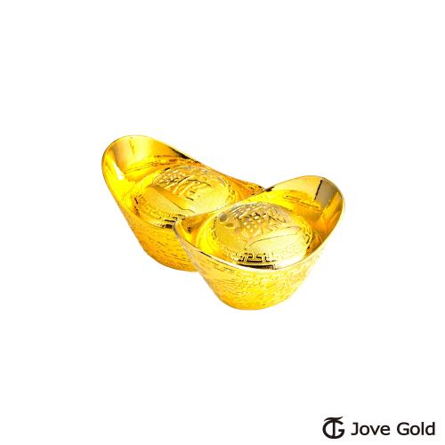 Jove gold 壹台錢黃金元寶x2-招財進寶(共2台錢)