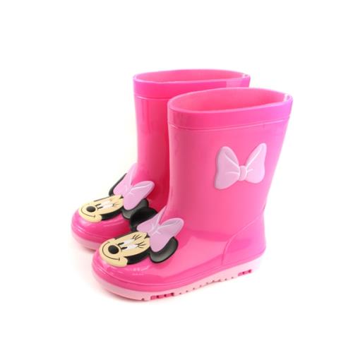Disney Minnie Mouse 迪士尼 米妮 雨鞋 雨靴 桃紅色 中童 童鞋 118820 no121