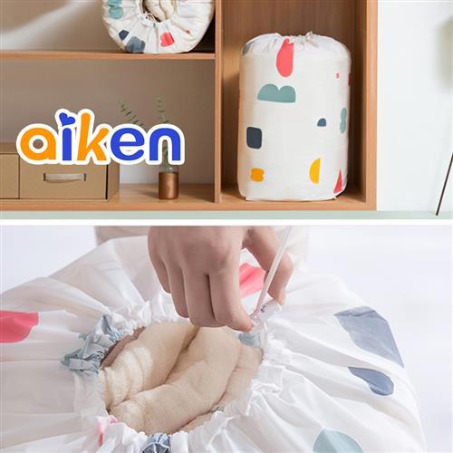 【aiken】圓筒棉被收納整理袋 棉被袋  (小尺寸) 