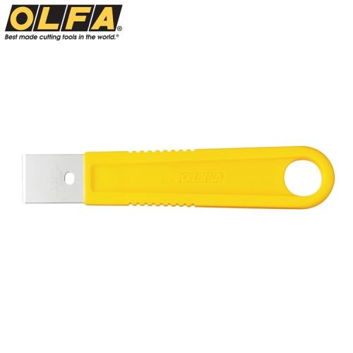 日本OLFA不鏽鋼刮刀SCR-S(小:尺寸155mm*30mm;不銹鋼製可水洗)適刮除殘膠.油漆.矽立康Silicon
