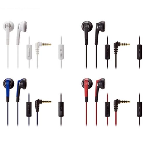 日本Audio-Technica鐵三角耳道式耳機ATH-C505iS(φ15mm單元;不鏽鋼洩壓孔;可來電應答/停止通話/音樂影片播放/下一首/暫停)