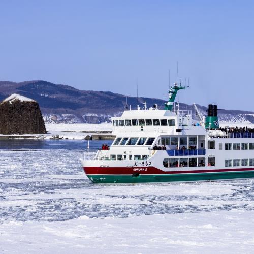 北海道破冰船夢幻冰上村戲雪螃蟹溫泉美食五日旅遊
