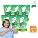 【白鴿】天然抗菌洗衣精補充包2000gx6包- 尤加利防蟎