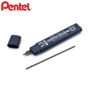 日本飛龍Pentel粗芯1.3mm自動鉛筆筆芯CM13 B / CM13 HB(4支入)適AM13替芯(日本平行輸入)