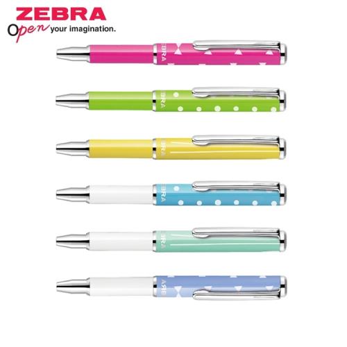 日本ZEBRA斑馬隨身筆伸縮筆原子筆SL-F1迷你筆mini筆手帳筆金屬筆BA56-PC(圖案限定版;筆芯:0.7mm)
