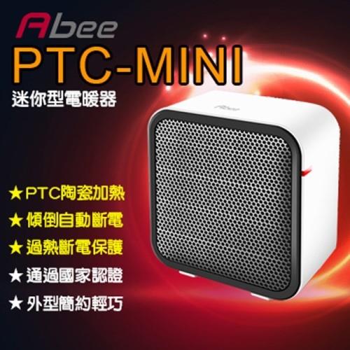 Abee 快譯通 快暖型迷你電暖器 PTC-MINI 白 / 紅