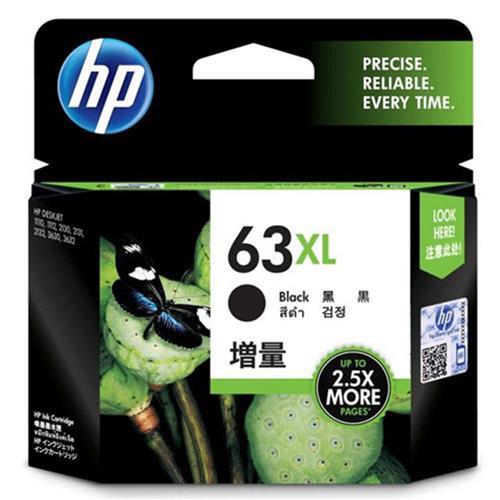 HP F6U63AA (63XL) 三色高容量原廠墨水匣