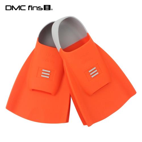 澳洲DMC 訓練用專業蛙鞋-橘灰ORIGINAL FINS