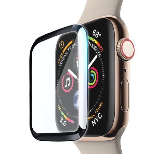 CITY for Apple Watch Series 3/2/1 42mm 滿版全膠曲面疏水玻璃貼