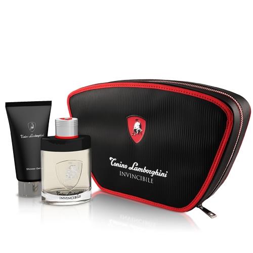 【短效品】Lamborghini藍寶堅尼戰神覺醒男性淡香水隨身旅行組(淡香水75ml+沐浴膠100ml)-送品牌紙袋