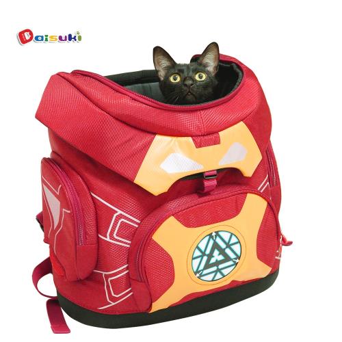 Daisuki 鋼甲人後背小型寵物袋(FD01-MR)