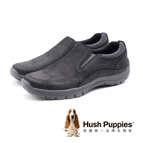 Hush Puppies BELSON 經典熱銷休閒鞋(黑色)