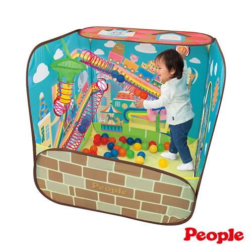 ​日本People-腦力體力激盪投球遊戲屋(15種以上不同玩法!!)(STEAM教育玩具)