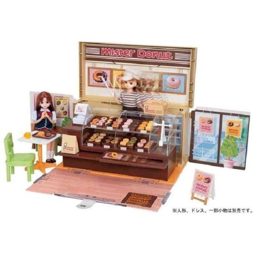 Licca 莉卡娃娃Mister Donut 甜甜圈禮盒組 LA87725 TAKARA TOMY(附莉卡娃娃一隻)