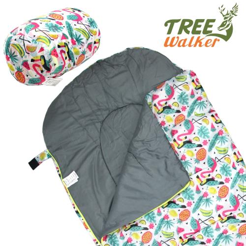 TreeWalker 夢想森林兒童捲筒睡袋(大嘴鳥)