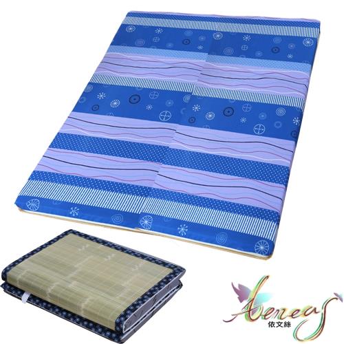 日式刮青蓆-霓彩樂園床墊-雙人5x6尺
