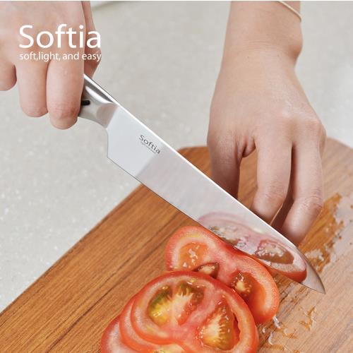 日本Softia設計廚具 一體成形蔬果刀-140mm