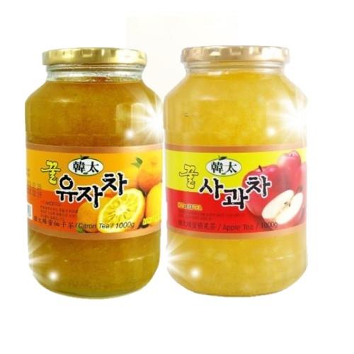 買一送一 韓太 韓國黃金蜂蜜茶系列1KG任選