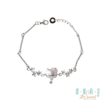 甜蜜約定2SWEET 甜蜜約定 HelloKitty 心花戀曲Kitty純銀手鍊