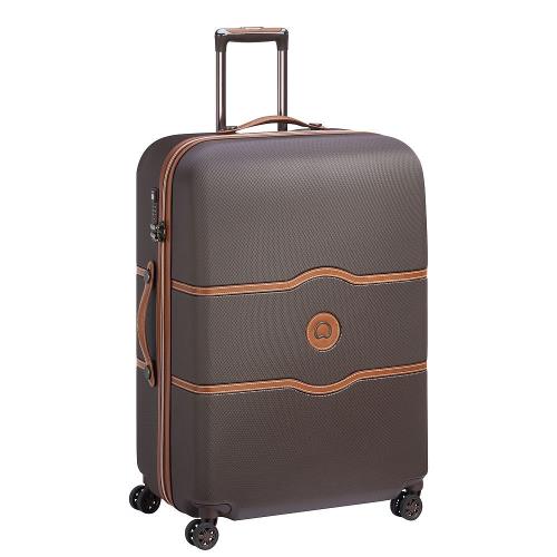 DELSEY 法國大使 CHATELET AIR系列 PC 拉鍊箱 旅行箱 28吋 行李箱 001672820 咖啡