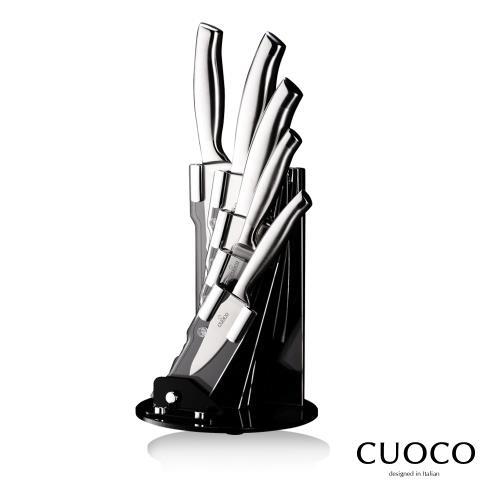 CUOCO一體成形高級不鏽鋼刀具歡慶組
