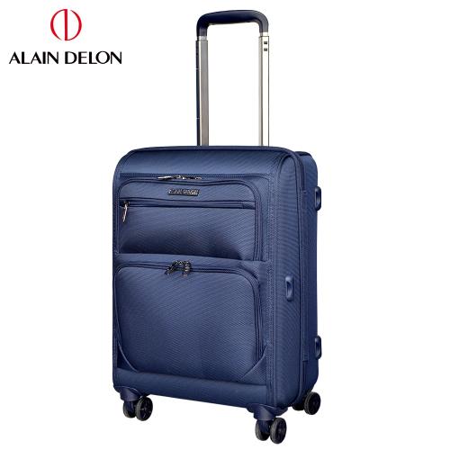ALAIN DELON 亞蘭德倫 20吋 品味風格系列行李箱(藍)